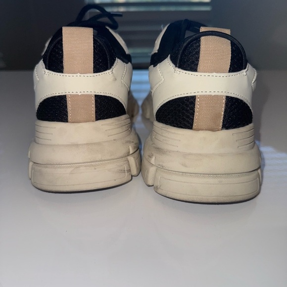 Steve Madden Black and White Sneakers - Picture 3 of 4